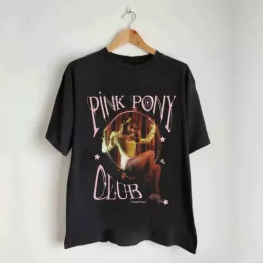 Chappell Roan T-Shirt, Pink Pony Club Shirt, Chappell Roan Merch  Unisex short sleeves heavy cotton multiple colors full sizes S-5XL SHIRT
