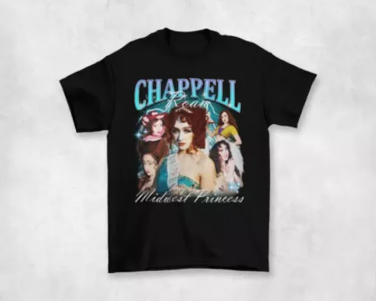 Chappell Roan – Midwest Princess Unisex T-Shirt  Unisex short sleeves heavy cotton multiple colors full sizes S-5XL SHIRT