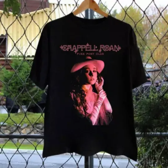 Chappell Roan T-Shirt Pink Pony Club Shirt Chappell Roan Merch Rise and Fall  Unisex short sleeves heavy cotton multiple colors full sizes S-5XL SHIRT