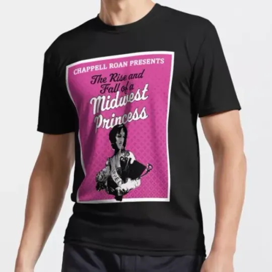 Best Chappell Roan The Rise and Fall of a Midwest Princess Active T-Shirt  Unisex short sleeves heavy cotton multiple colors full sizes S-5XL SHIRT