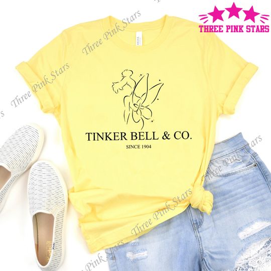 Tinker Bell And Co. Shirt, Since 1904 E3149
