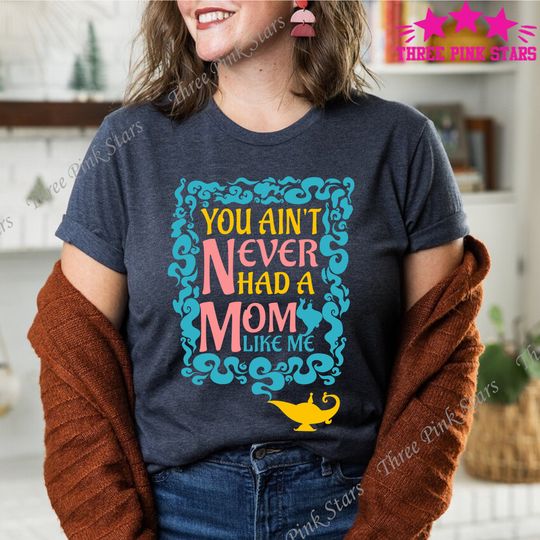 Aladdin Shirts, Genie Shirts, Mom Shirt, Mother's Day Gift E4063