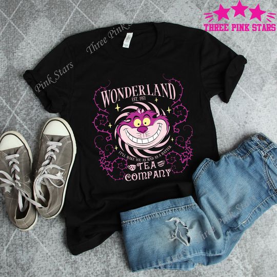 Alice in Wonderland Shirt, Mad Hatter Shirt, Tea Party Shirt For Men and Women, We're all Mad Here Shirt E4298