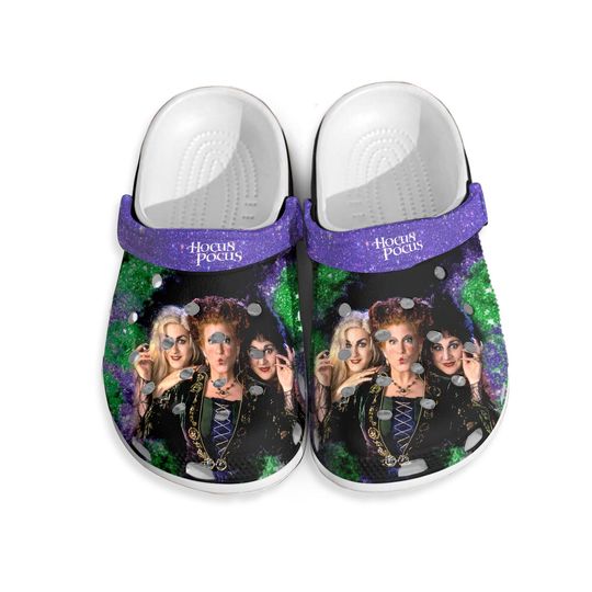 Hocus Pocus Halloween Disney Gifts Adults Clog Shoes