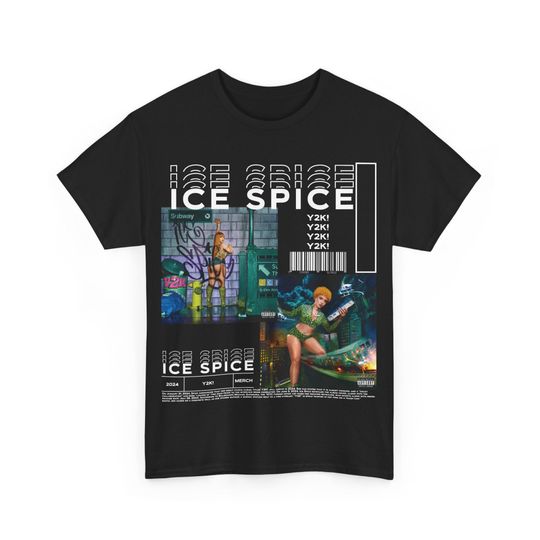 Ice Spice Y2K! Album Cotton Tee, Graphic Tshirt for men, women, Unisex, Trending Casual Fashion