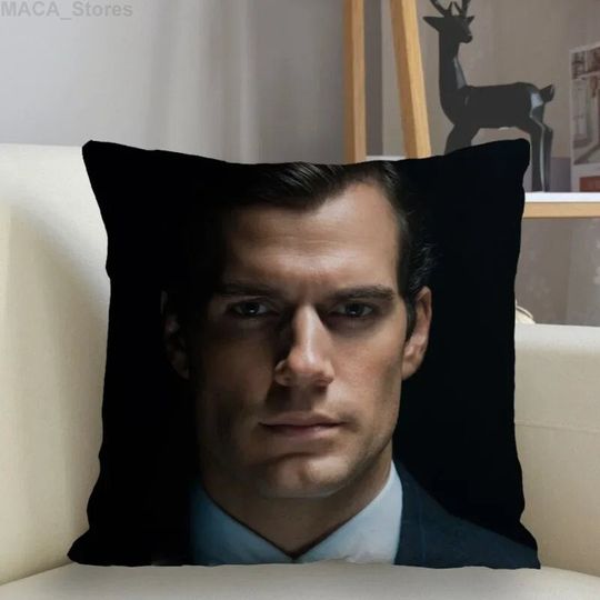 Henry Cavill Pillow, Bedroom Decoration  Pillow, Henry Cavill Pillow, Henry Cavill Birthday Gift Personalized