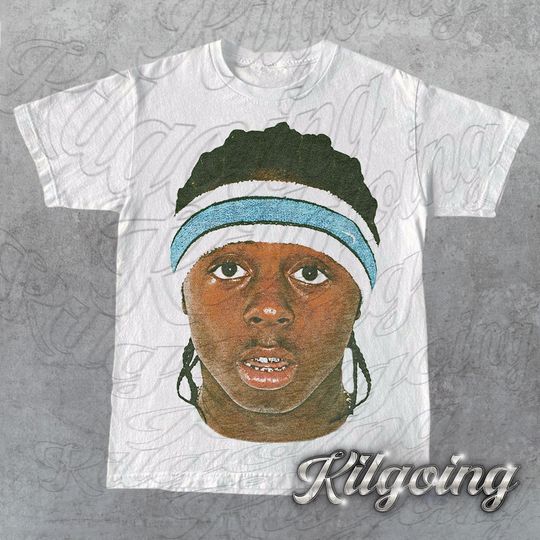 Limited Lil Wayne Big Face T-Shirt, Lil Wayne T-Shirt, Gift For Woman and Man Unisex T-Shirt