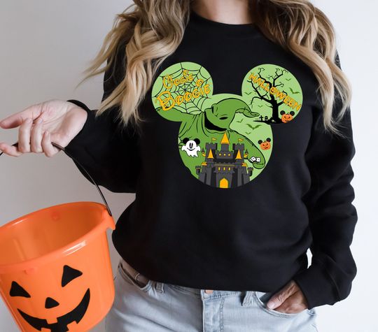 Disney Oogie Boogie Bash Sweatshirt, Nightmare Before Halloween