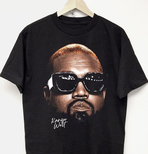 KANYE WEST T-SHIRT vintage rap tee drake michael jordan Travis face concert tour merch kendrick lamar playboi carti rodman lil yachty