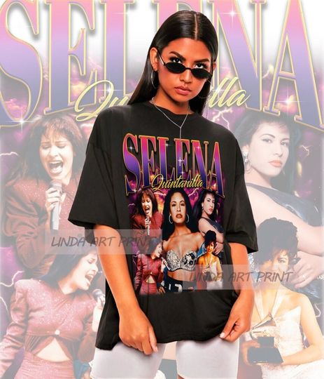 Retro Selena Quintanilla Shirt - Selena Quintanilla Tshirt,Selena Quintanilla T-shirt,Selena Quintanilla Gift