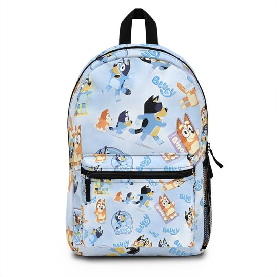 BlueyDad Backpack, Custom BlueyDad Backpack, BlueyDad Backpack, Back to school, Unique Backpack