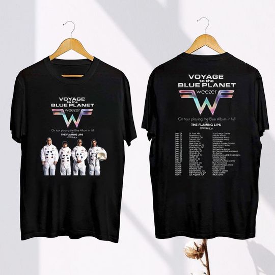 Weezer 30th Anniversary Tour 2024 Shirt, Weezer Band Fan Gift Shirt, Weezer 2024 Concert Merch, Weezer Band Graphic Shirt, Weezer Band Shirt