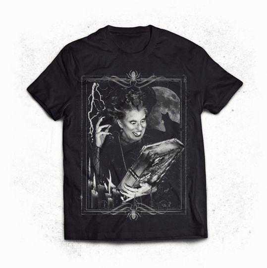 Winifred Sanderson Hocus Pocus Shirt Unisex short sleeves heavy cotton multiple colors full sizes S-5Xl shirt