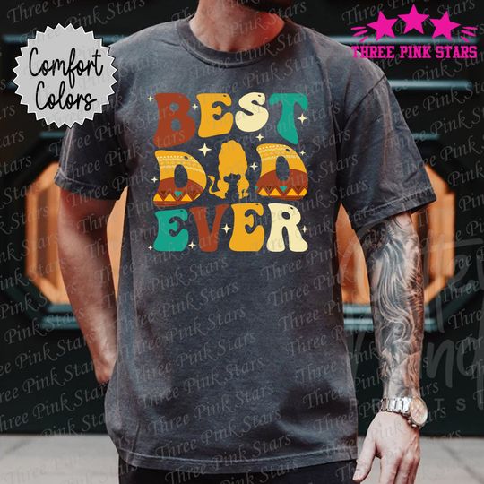 The Lion King Dad Comfort Colors Shirt, Mufasa and Simba Shirt, Father's Day Gift, Animal Kingdom Shirt, Dad Shirt E5148