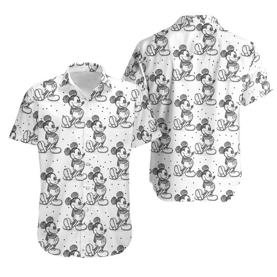 Discover Mickey Mouse Disney Hawaiian Shirt, Disney Aloha Shirt
