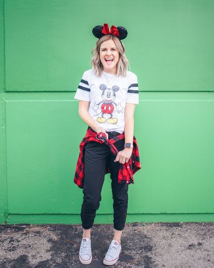 Disney Mickey Disneyland Matching T-Shirt