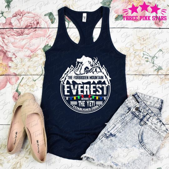 Expedition Everest Tank Top, Yeti Tank Top, Forbidden Mountain E3679
