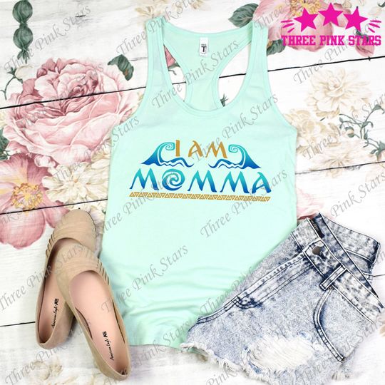 Moana Tank Top, Moana Mom Tank Top, Polynesian Tank Top E4945