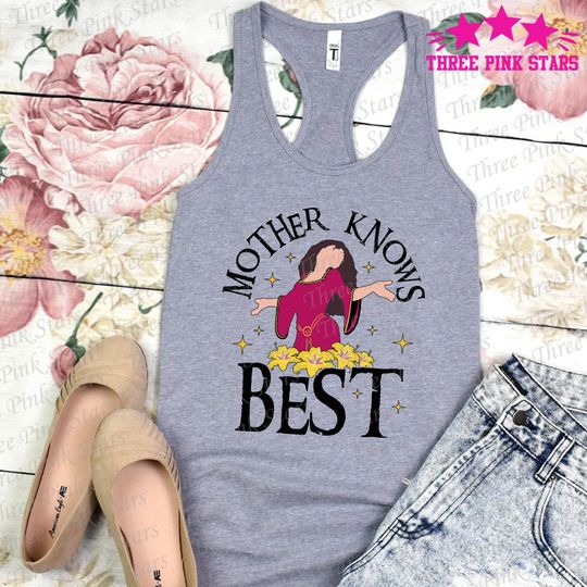 Tangled Tank Top, Mother Gothel Tank Top, Mother Knows Best, Rapunzel Tank Top E5087