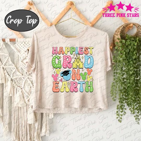 Graduation Crop Top, Grad Shirt, Class of 2024 Crop Tee, Gift For Senior 2024 E5202