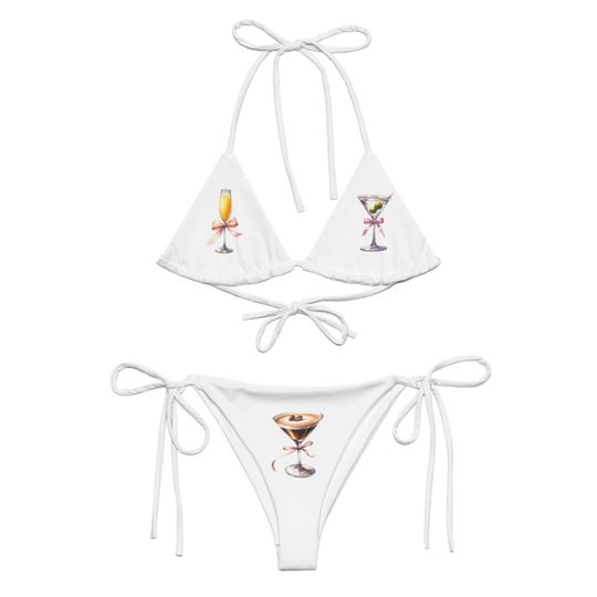 Dirty Martini Espresso Martini Margarita Mimosa Bachelorette Party String Bikini