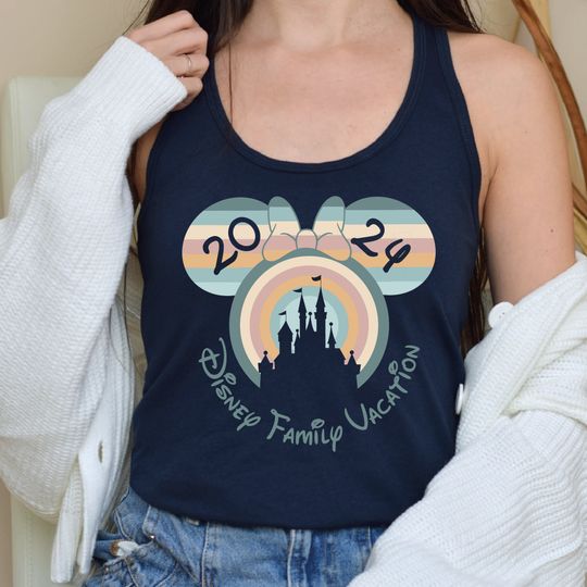 Disney Family Trip Tank Top, Disney Ears Matching Tank, Ideal Tank Top For Disney Vacations, Let Get Wild