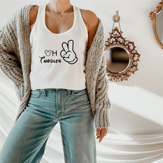 Disney Twodles Tank Top, Disney Ears Matching Tank, Ideal Tank Top For Disney Vacations, Let Get Wild