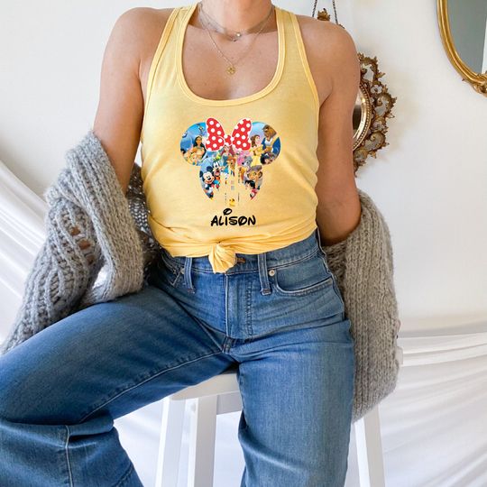 Personalized Disney Trip Tank Top, Disney Ears Matching Tank, Ideal Tank Top For Disney Vacations, Let Get Wild