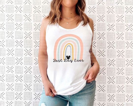 Best Day Ever Tank Top, Disney Matching Tank, Ideal Tank Top For Disney Vacations, Let Get Wild
