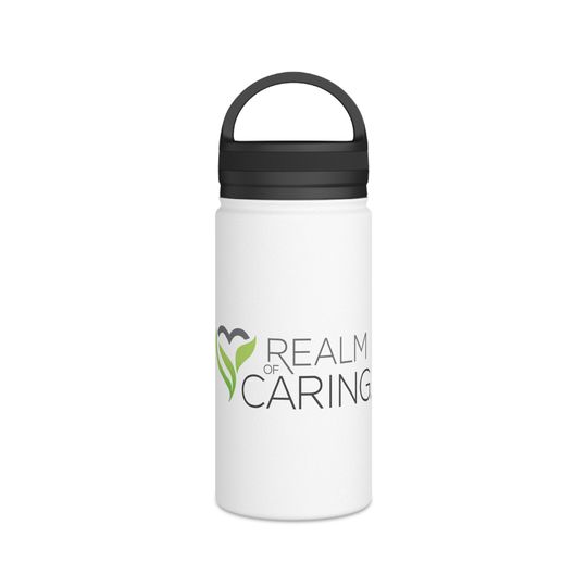 Stainless Steel Water Bottle, Handle Lid