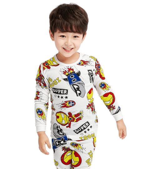 Iron man Pajamas, kids pajama set, Pajama set for boys and girls, Superhero pajamas, Korean pajamas