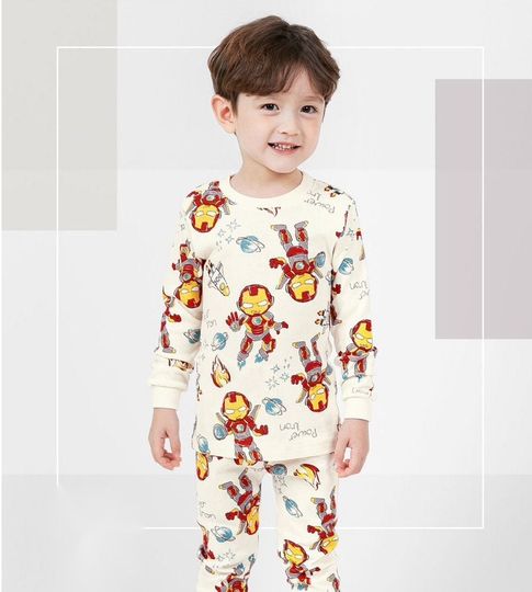 Iron man Pajamas, kids pajama set, Pajama set for boys and girls, Superhero pajamas, Korean pajamas
