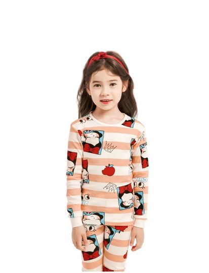Girls Snow White princess pajamas, Snow fairy princess,kids pajama set, Korean pajamas