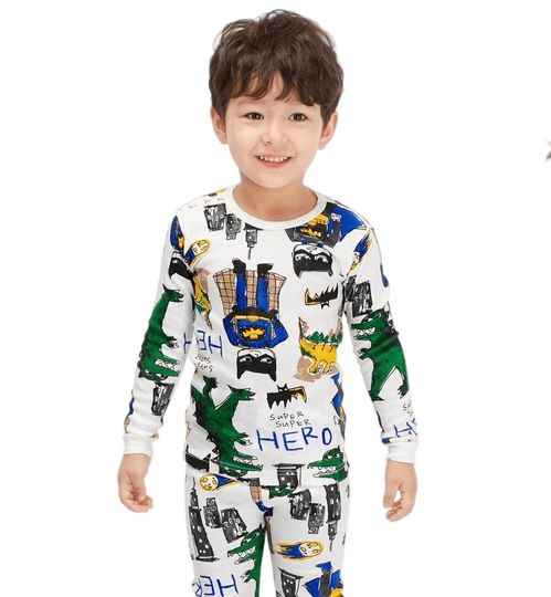Batman Pajamas, kids pajama set, Pajama set for boys and girls, Superhero pajamas, Korean pajamas