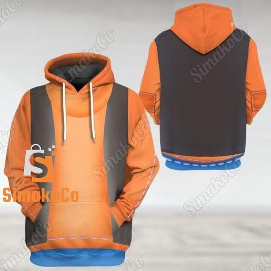 Goofy Costume Cosplay Hoodie, Disney Goofy Hoodie