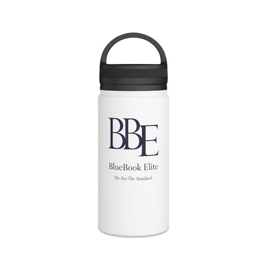 BBE Stainless Steel Water Bottle, Handle Lid
