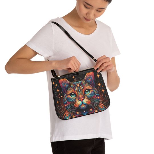 Cool Whimsical Small Shoulder Bag, Matching Fashion Apparel Accessories For Her Gift