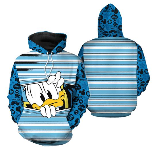 Donald Duck Hoodie Legging Set, Disney Donald Hoodie, Donald Leggings