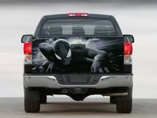 Love Spider Man Superheroes Movie Fans Truck Tailgate Wrap