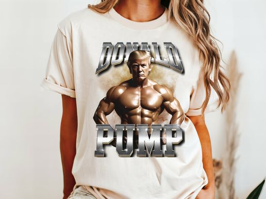 Donald Pump Trump Bootleg T-Shirt, Comfort Colors Shirt, Cool Trump Tshirt, Support Trump Tee, Trump 2024 Election Gift, Republican Gift