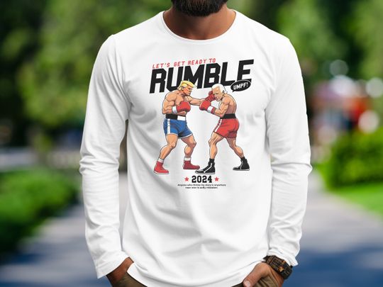 Cool Donald Trump Longsleeve,Fun Election Shirt, Support Trump Shirt,Trump Fighter Tee, Funny Trump Tshirt,Trump MAGA Shirt,Gift for Patriot