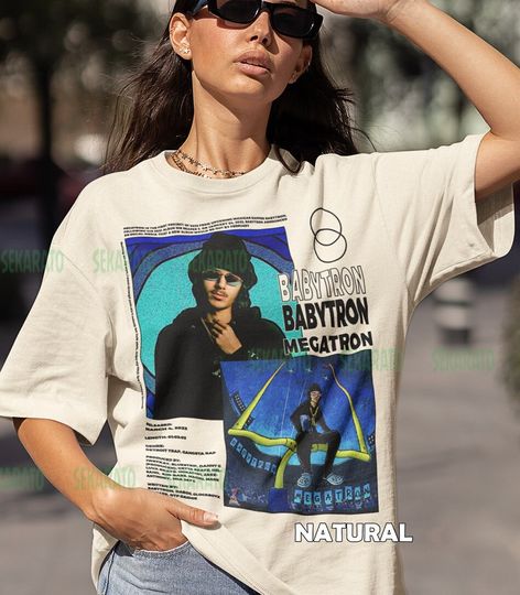 Megatron - Babytron Shirt | Retro Music T-shirt | Babytron Music Inspired Shirt | Megatron Tracklist Tee