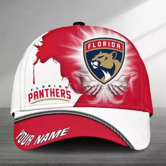 Florida Panthers Personalized Sport Fan Baseball Caps AOP, Gift For Fan, Summer Cap