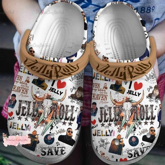 Jelly Roll Shoes, Jelly Roll Tour 2024 Sandals, Jelly Roll Men Shoes, Jelly Roll Women Sandals, Son Of A Sinner, Summer Shoes