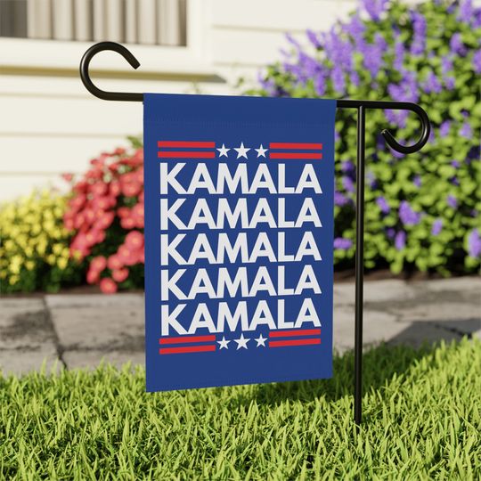 Kamala Harris Garden Flag, Democrat Garden Flags, Political Yard Flag, Election 2024 Flag, Progressive Flags, Vote Garden Flags, Harris 2024