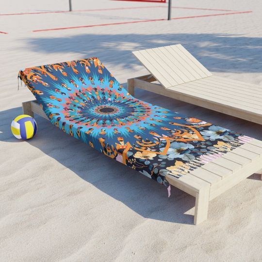 Boho Beach Towel / Pool Towel / Summer Vacation Gift