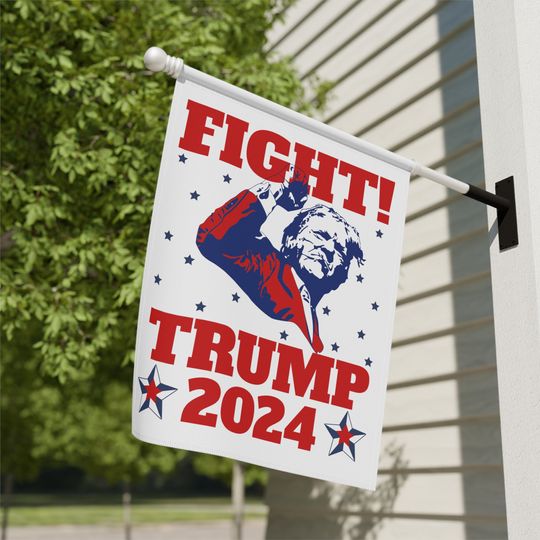Trump Flag Trump Fight House Flag