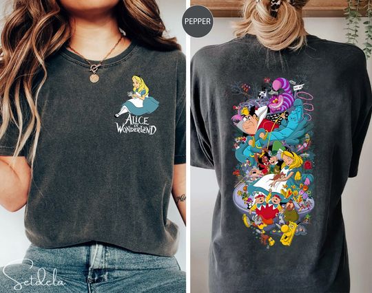 Alice in Wonderland Shirt, Disney Princess Shirt, Disney Princess