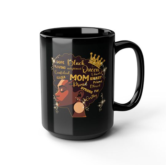 Discover Black Womens Happy Mother's Day Mom African American Gifts Mug