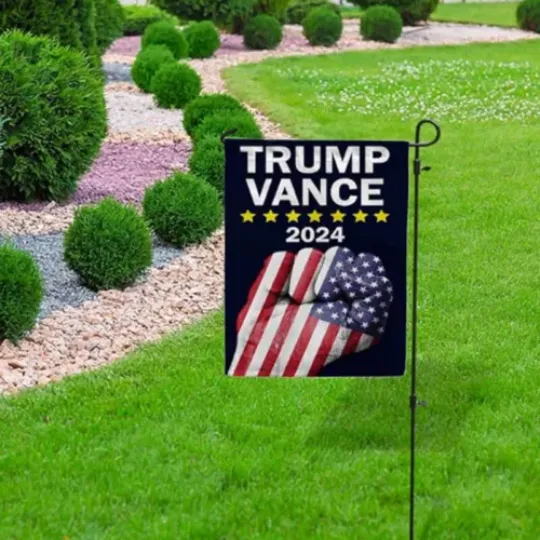 Trump Vance 2024 US Presidential Election Fixing America Support Trump Flag